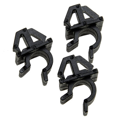 3 x Black Hood Prop Support Clamp Rod Retainer Clips for Suzuki
