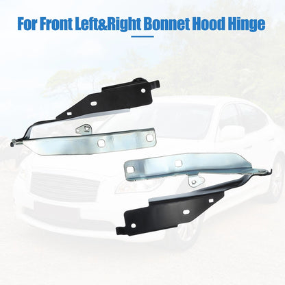 1 Pair Bonnet Hood Hinge for Infiniti Q50 Q60 Q70 Q70L (14-18)