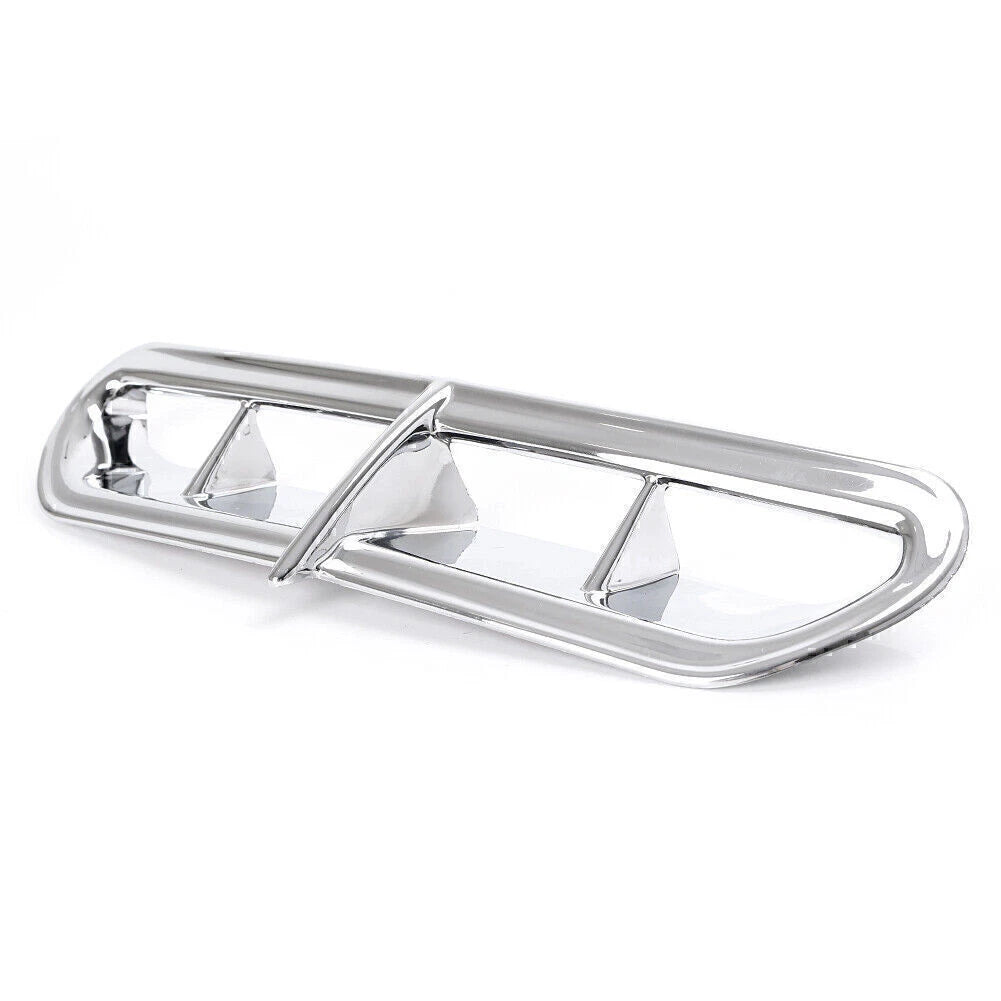 Silver Fairing Vent Trim Accent for Harley Touring Electra Glide/Street Glide (2014-2023)