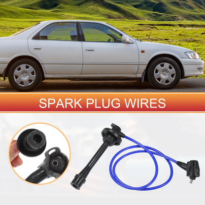 3 x Spark Plug Wire Ignition Coil Cables for Toyota Camry, Sienna (2002-2011)