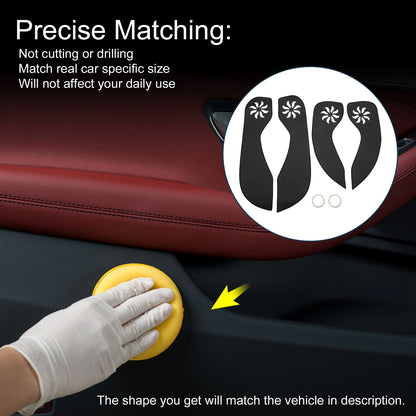 Door / 1 Set / Door Anti Kick Pad Sticker Protector for Buick LaCrosse (2016–2016)