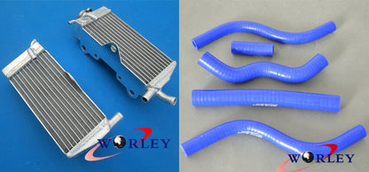 Aluminum Radiator & Hoses for Honda CR125 CR 125 CR125R 1989-1989
