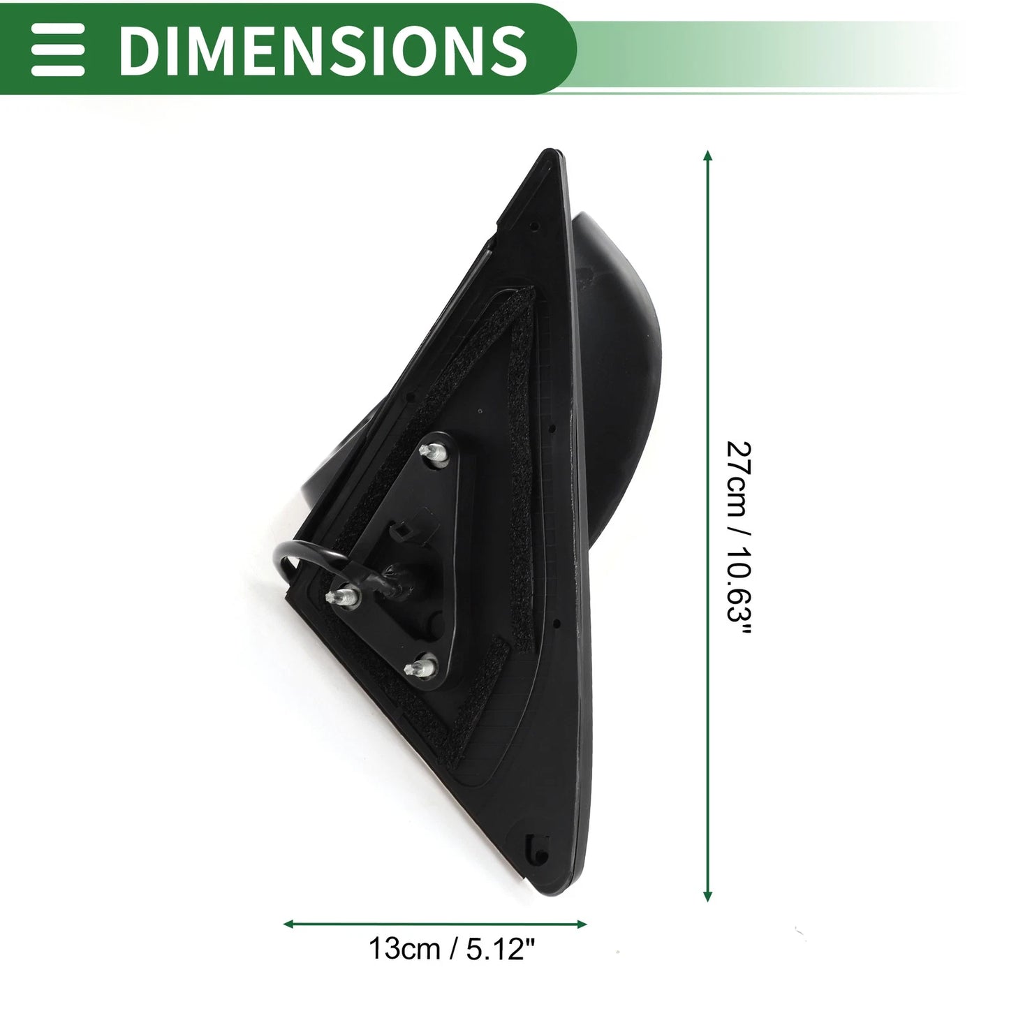 Left Side Door Mirror for Toyota Highlander (2001-2023)