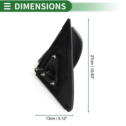 Left Side Door Mirror for Toyota Highlander (2001-2023)