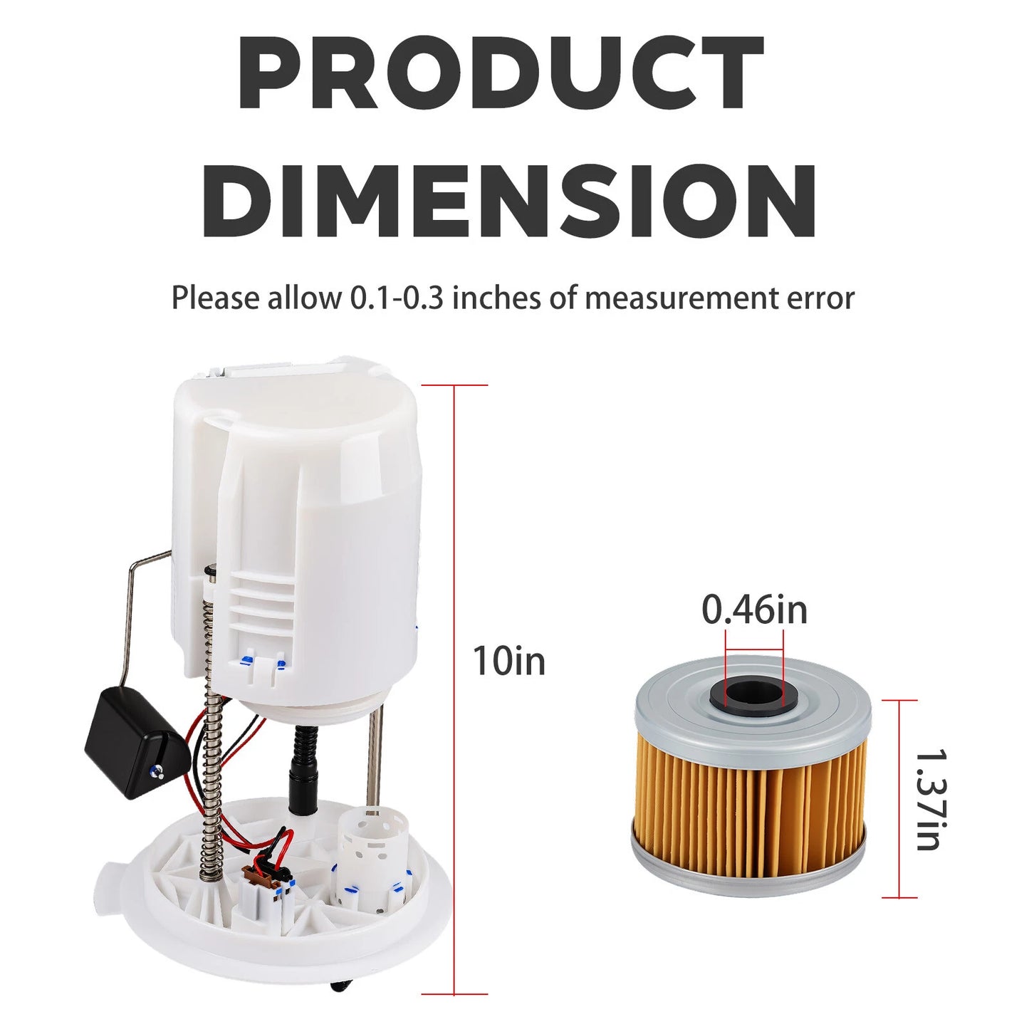 Fuel Pump Assy for Honda Rancher/Foreman/Rubicon 420/500/520 (2014-2024)