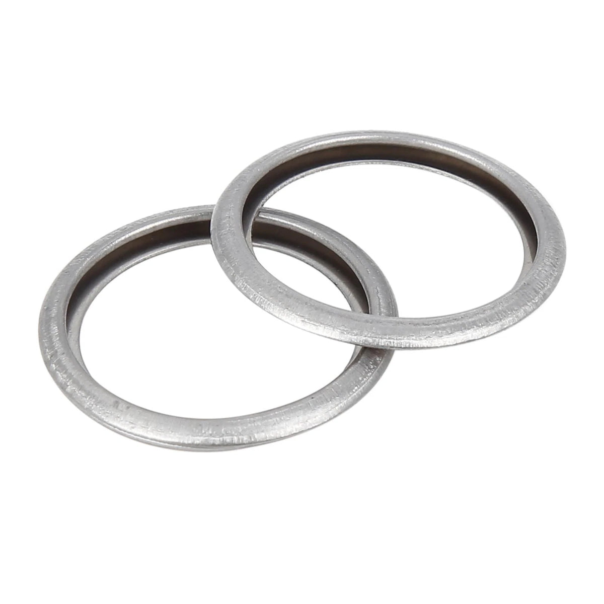 20 x M20 Silver Tone Oil Drain Plug Gaskets for Subaru