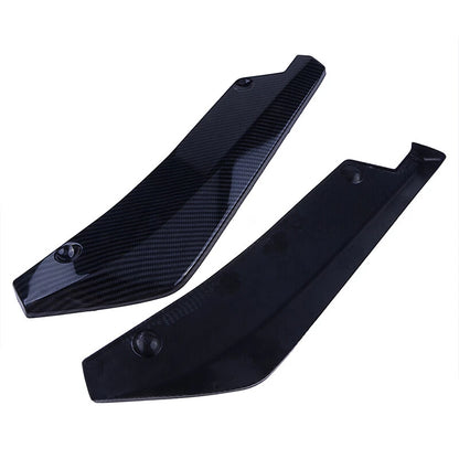 Carbon Fiber Style Bumper Diffuser Splitter Canards for Lexus IS ES GS RC