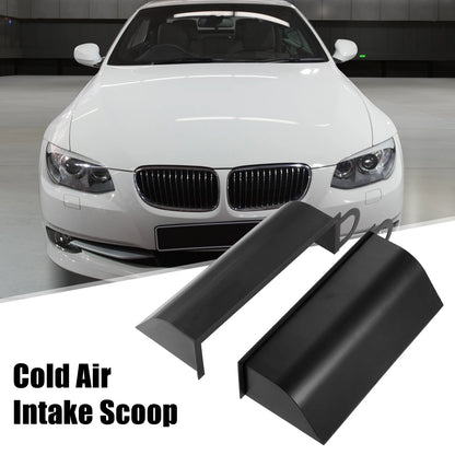 2 x Hood Dynamic Cold Air Intake System Scoop for BMW E90/91/92 (2006-2013)