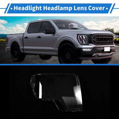 Car Front Right Headlight Lens Cover for Ford F-150 (2009-2014)