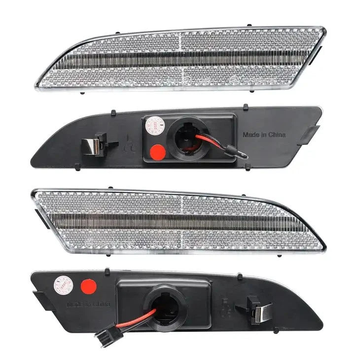 4PCS Clear Turn Signal Side Marker Light for Chrysler Crossfire (2004–2008)
