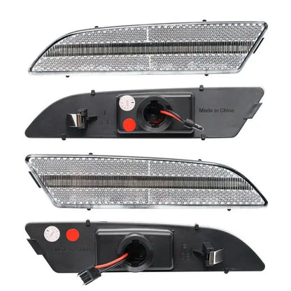 4PCS Clear Turn Signal Side Marker Light for Chrysler Crossfire (2004–2008)