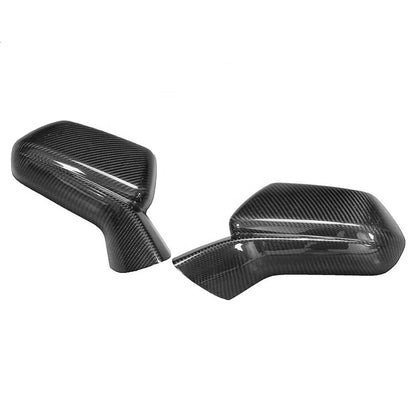100% Carbon Fiber Add-on Side Mirror Cover for Chevrolet Camaro SS RS ZL1 16-23