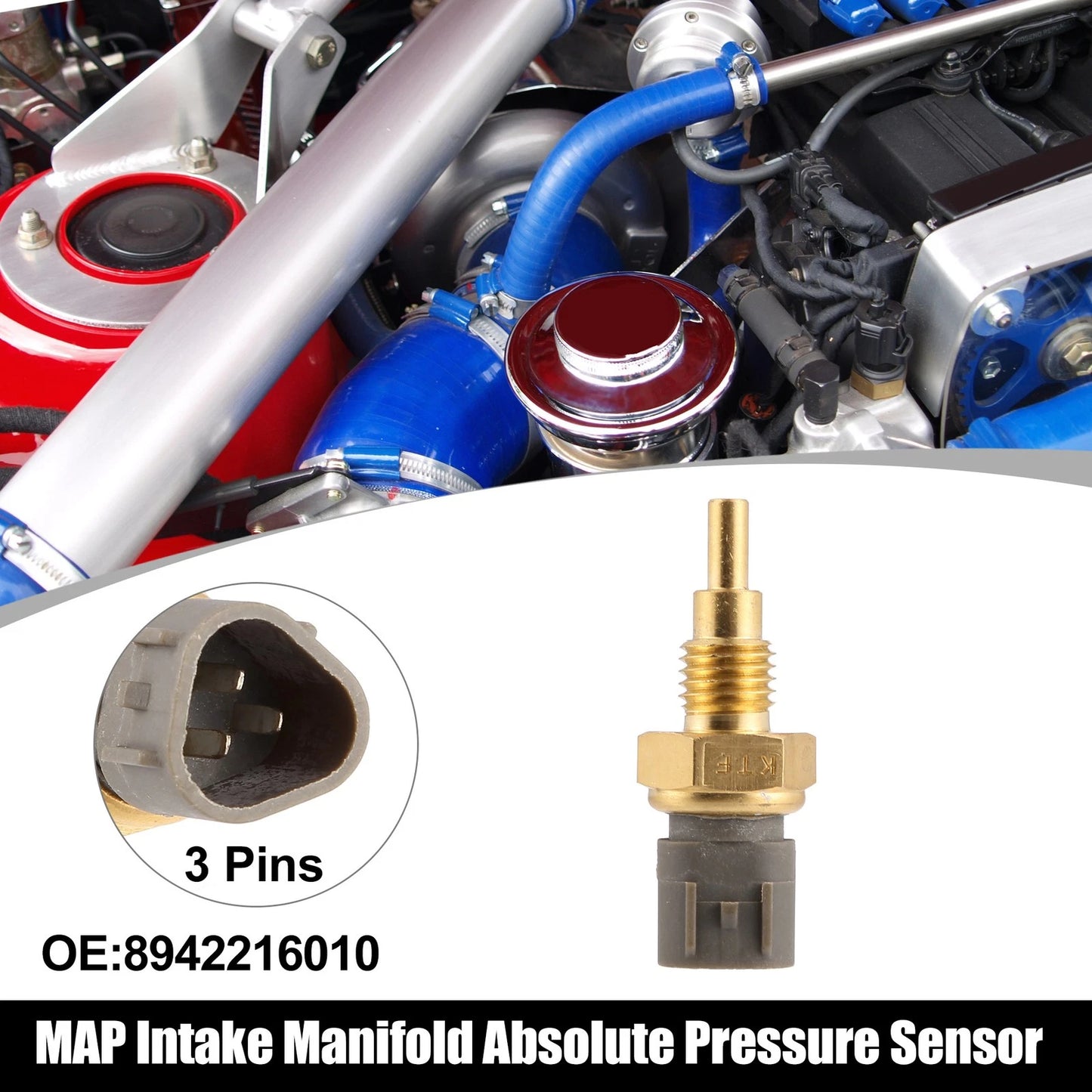 Engine Water Coolant Temperature Sensor for Subaru Impreza, Legacy