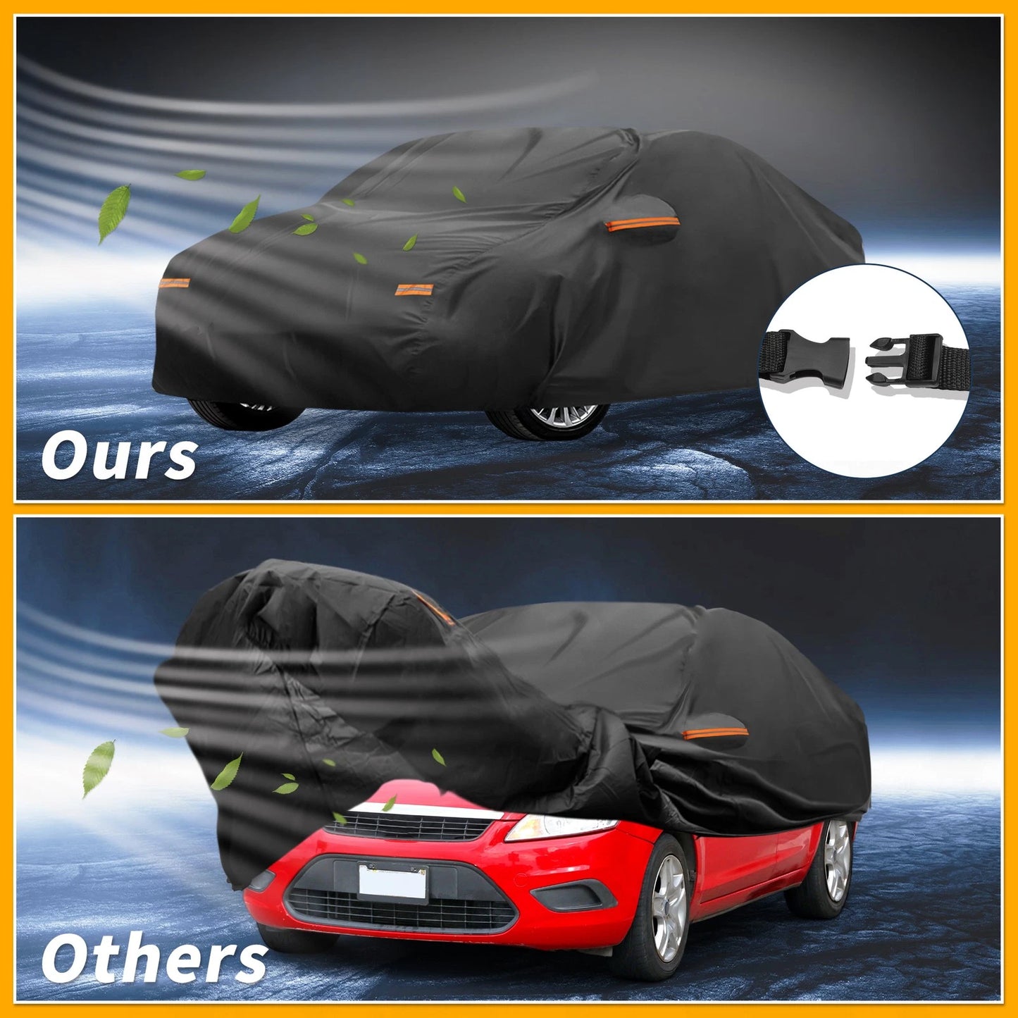 Waterproof Car Cover for Ford Focus Sedan (2012-2018)