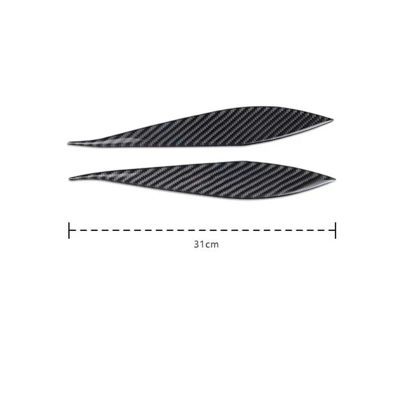Carbon Fiber Headlight Sticker Eyebrow Trim Fit For Toyota 86 BRZ 2013-2018