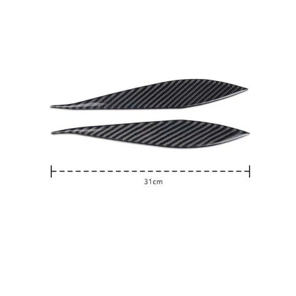Carbon Fiber Headlight Sticker Eyebrow Trim Fit For Toyota 86 BRZ 2013-2018
