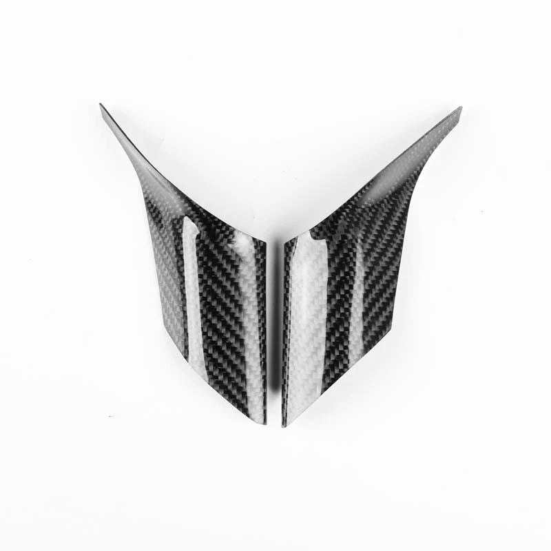 Carbon Fiber Steering Wheel Lower Cover Trim Fit for Benz C-Class W206 2022-2023