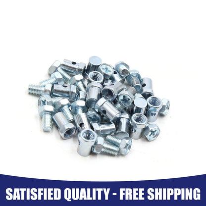 5mm Thread 7mm Brake Cable Wire Nipple Screw Universal 20 x for Scooter
