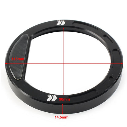 Billet Aluminum Speedometer Gauge Bezel for Polaris RZR 570 800 900 1000