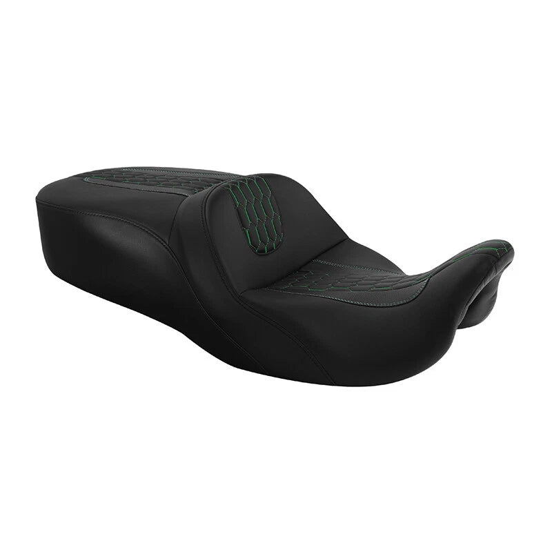 Driver Passenger Seat for Harley Electra Glide, Street Glide, Road King (2009-2023)