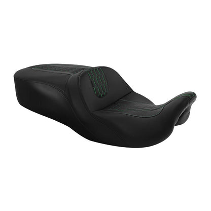Driver Passenger Seat for Harley Electra Glide, Street Glide, Road King (2009-2023)