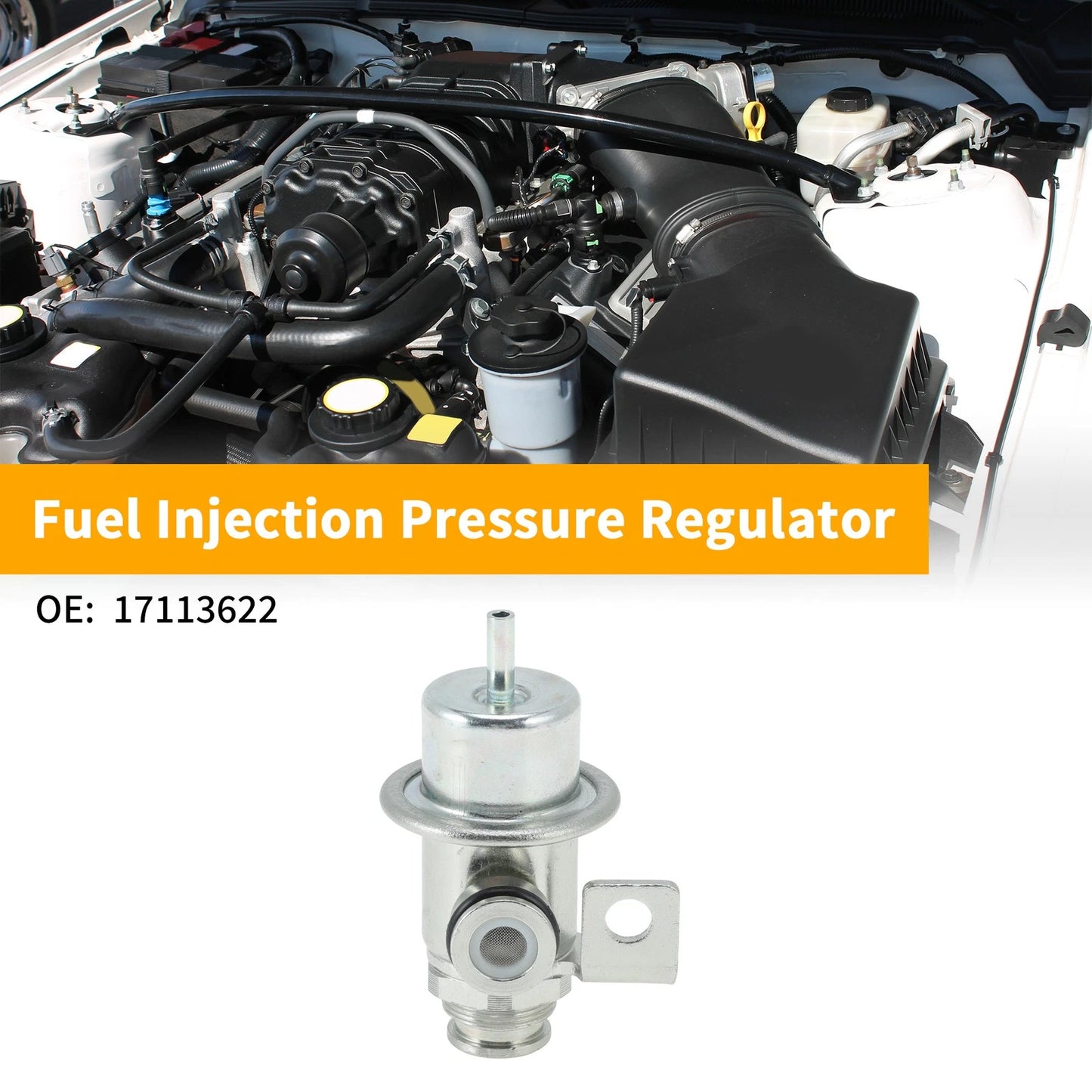 Fuel Pressure Regulator Fuel Pump Regulator for Buick Century (1982–2005)