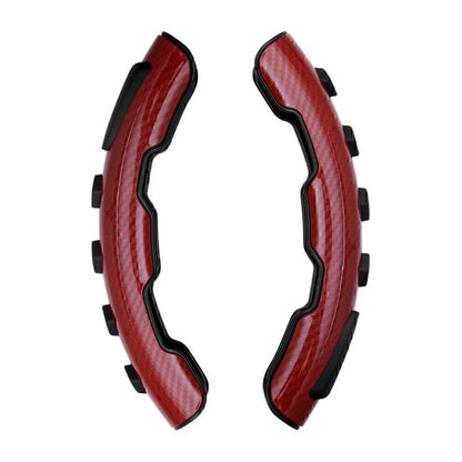 Red ABS Non-Slip Steering Wheel Covers for Honda Civic Accord CR-V