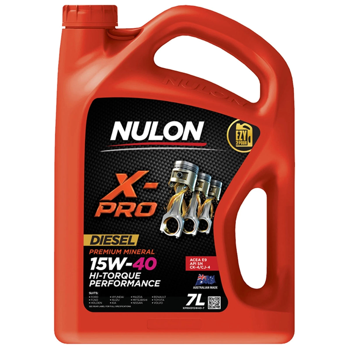 X-PRO 15W-40 HI-Torque Engine Oil for XPRHD15W40