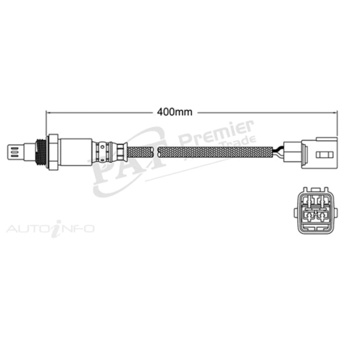 Pre Cat O2 Sensor for Toyota Landcruiser UZJ200 V8 4.7L 2UZ-FE (2007-2012)