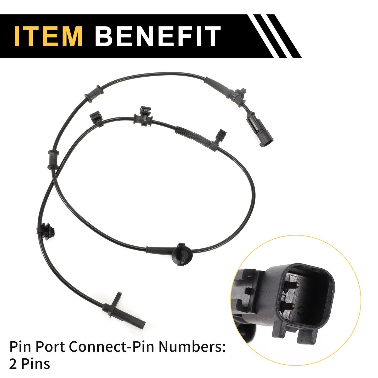 ABS Wheel Speed Sensor for Ford Ranger (2010-2011) - 1 x Rear Left Sensor