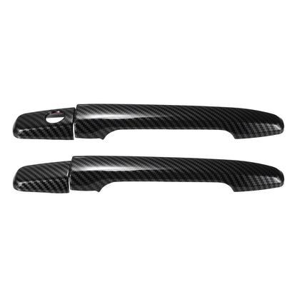 4 x Carbon Fiber Door Handle Covers for Mitsubishi