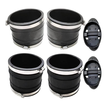 Exhaust Y-Pipe Hose Bellows Kit for Mercruiser 1998-Up 32-44348T 807166A3