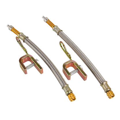 7" Valve Stem Flexible Extensions for Dually Tyres - Adaptor