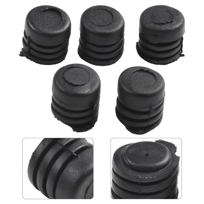 5x Black Rubber Car Bonnet Buffer Hood Washer Bumper for Nissan