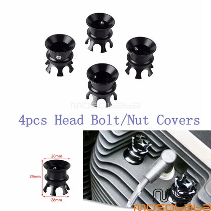 Head Bolt Engine Cover Nut Cap for Harley Sportster Twin Cam Big Twin