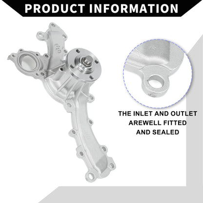 Water Pump for Toyota 4Runner (2010-2022)  Screw Gasket Rubber Kit