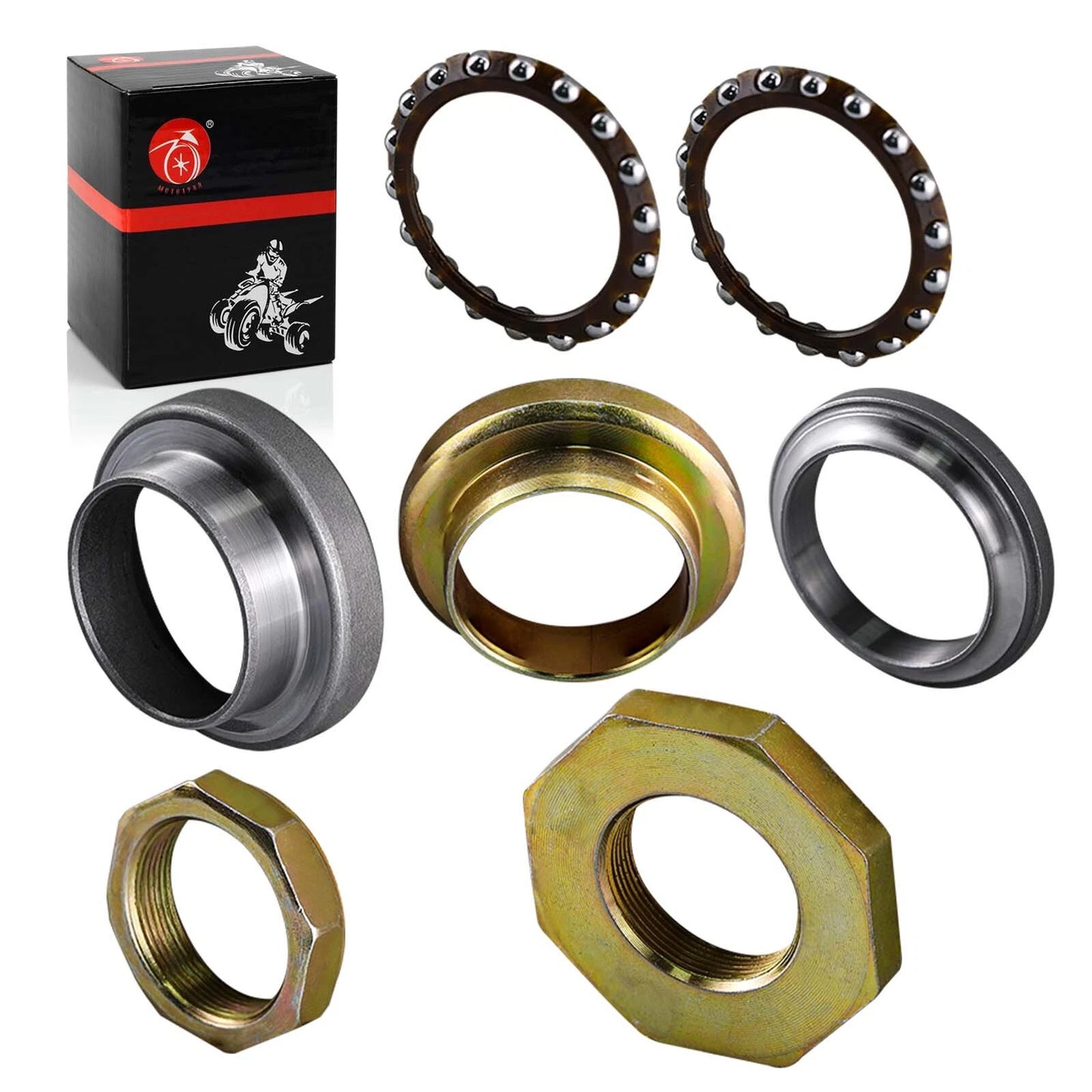 Steering Ball Race Balls Stem Bearing for Yamaha PW50 Y-Zinger (1981–2013)