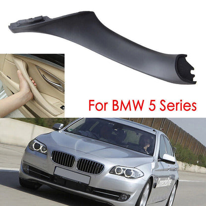Rear Black Left Interior Door Trim Handle for BMW F10 F11 (2010-2016)