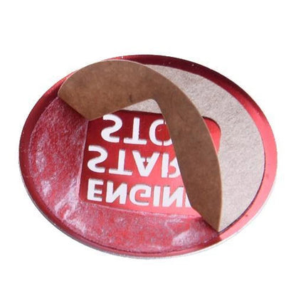 Engine Start Stop Switch Cover Trim for Toyota RAV4 (2019-2021) Red