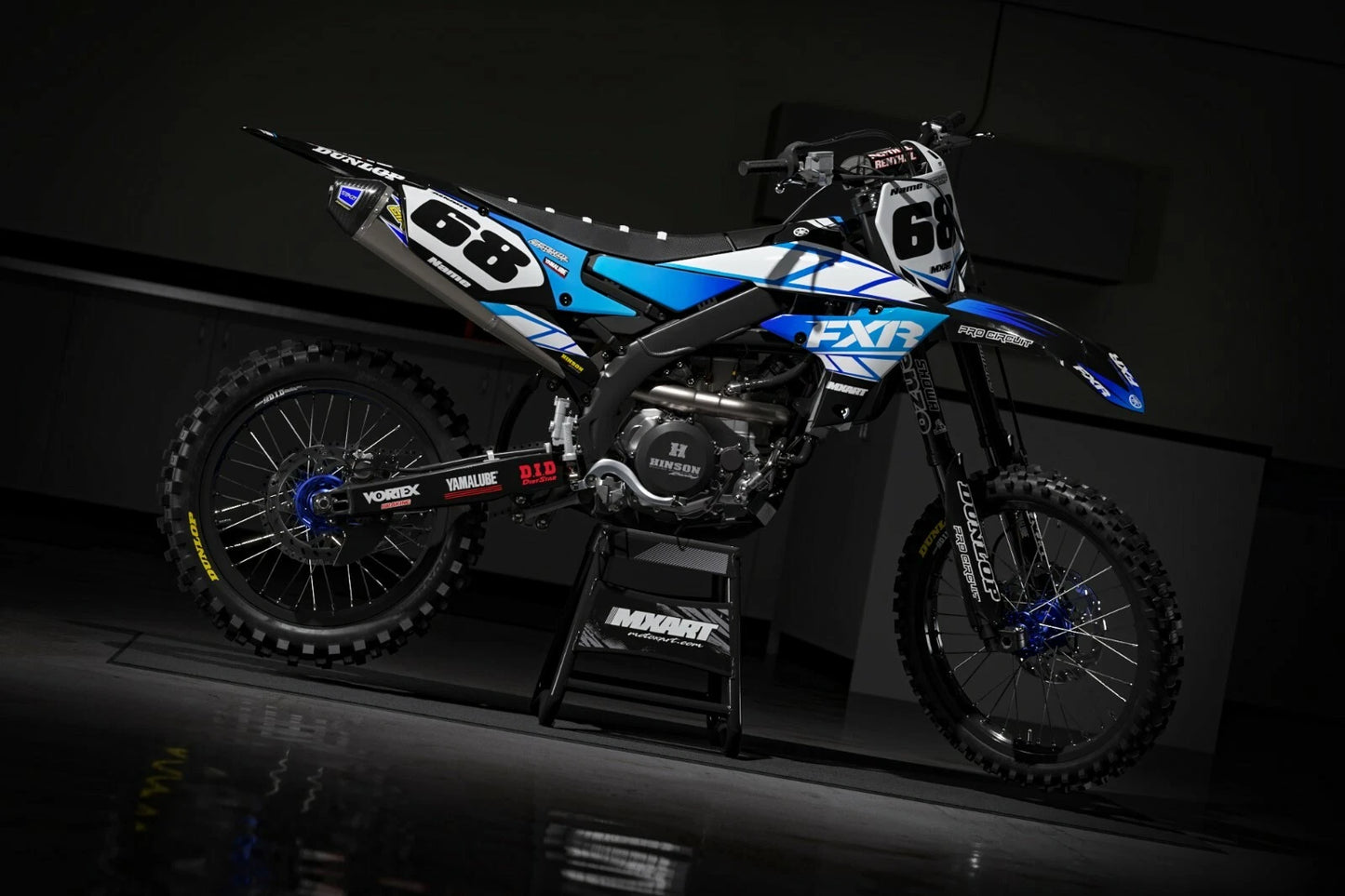 Outlaw Style Full Sticker Kit Decals for Yamaha YZ 65