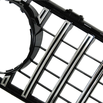 Upper Bumper Mesh Grille for Mercedes Benz W176 A200 A250 A45 (2016-2018)