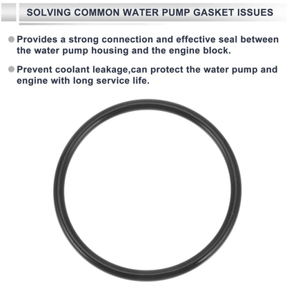 Water Pump Housing O-Ring for Honda Civic (2015-2020) Rubber 1Pc