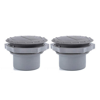 60mm Vent Air Outlet Round Ceiling for RV Bus ATV A/C Gray