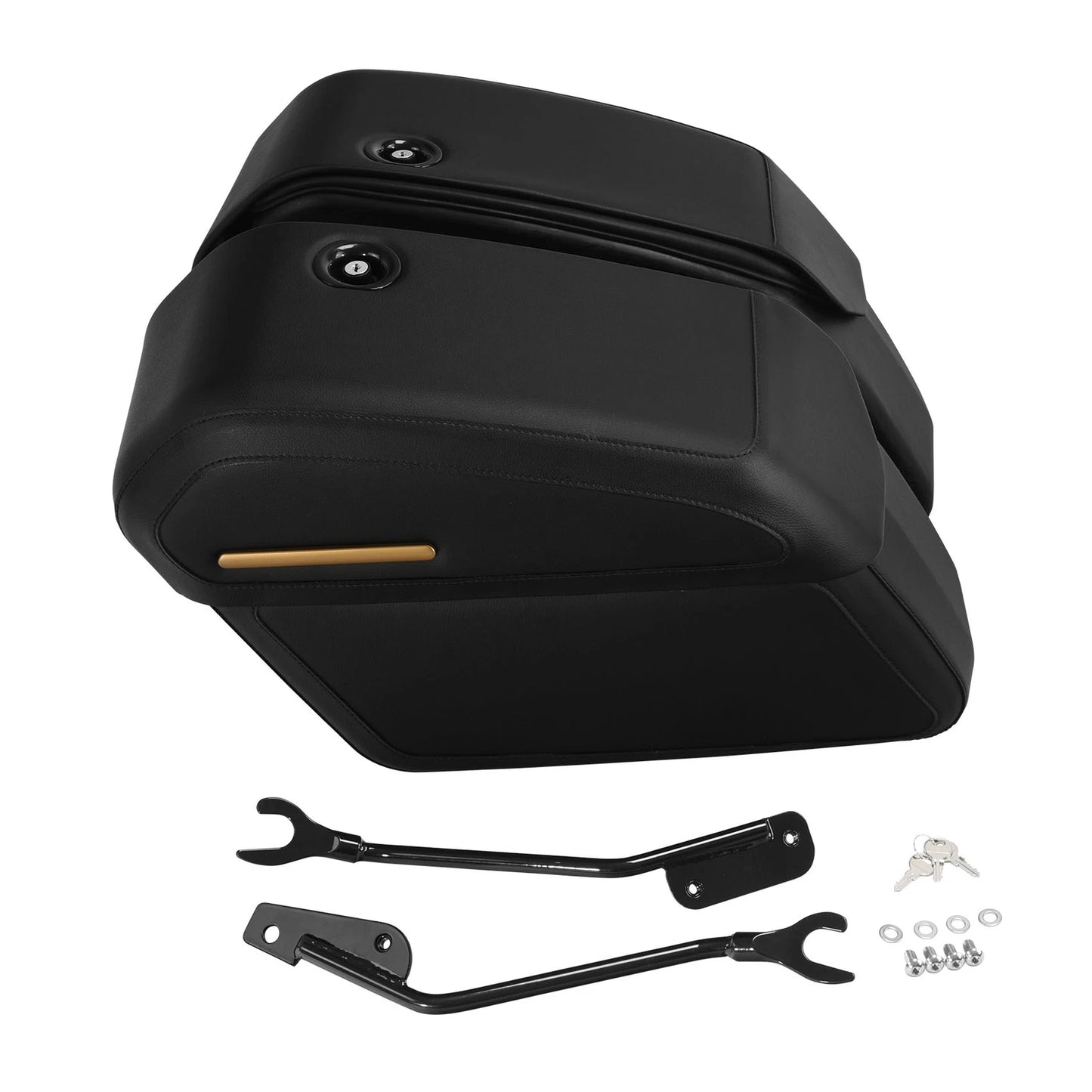 Detachable Saddlebags Docking Hardware for Harley Fat Boy Breakout (18-25)