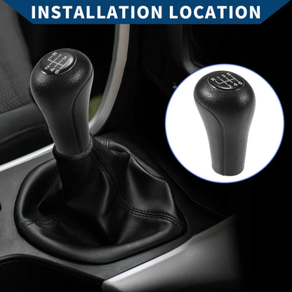 6 Speed Manual Gear Shift Knob for BMW 3 Series E30 E36 (1983-2005)