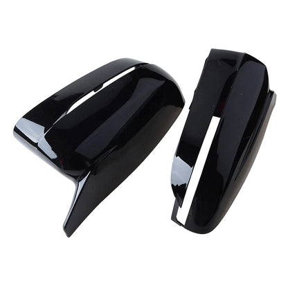 Gloss Black Side Mirror Cover Caps for BMW G20 G21 G22 G30 G31 G11 G14 G15 (2019-2023)