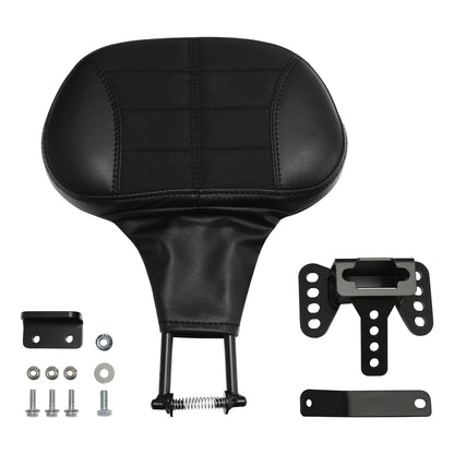Front Backrest Mount for Harley Touring Models (2009-2023) Black