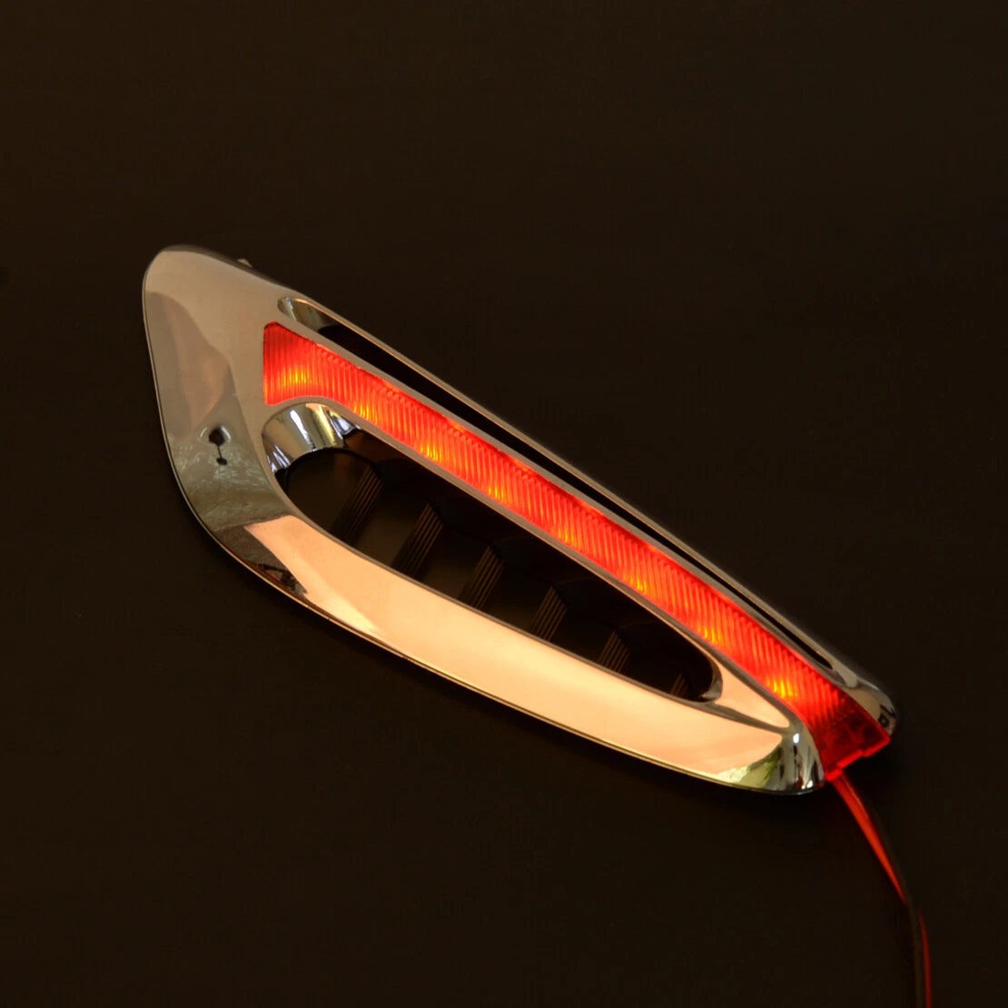 LED Side Marker Light Turn Signal Lamps for Universal Car - Red