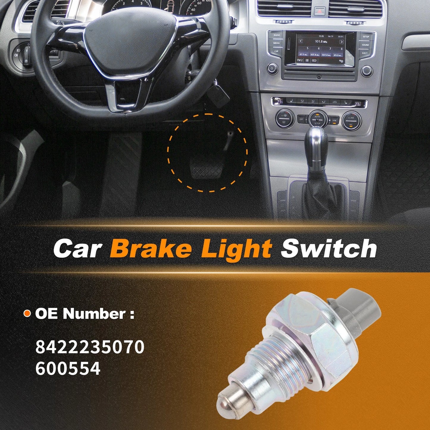 Brake Light Switch for TOYOTA 4RUNNER (1989–2000)