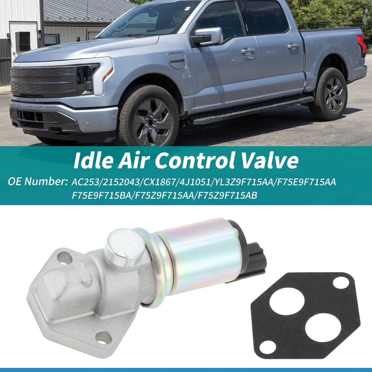 Idle Air Control Valve w/ Gasket for Ford Expedition (1997-2004)